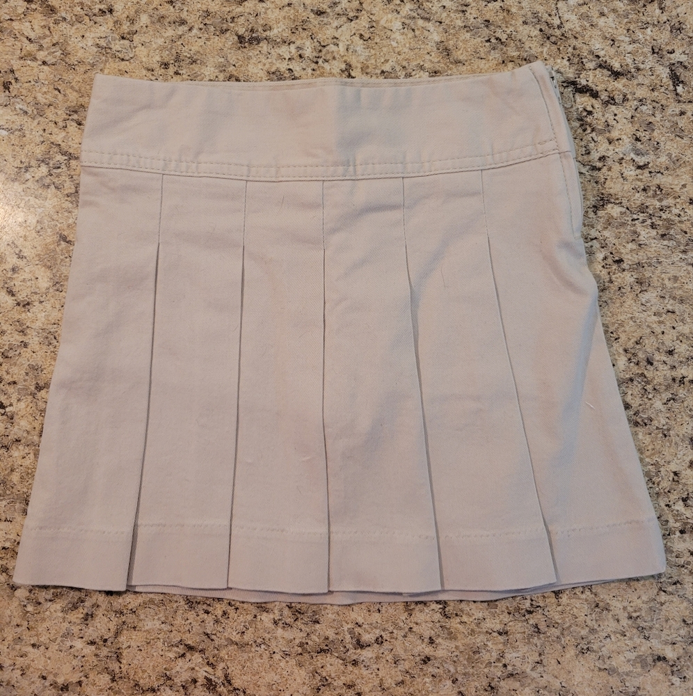 The Children's Place Tan Pleated Mini Skort for Work